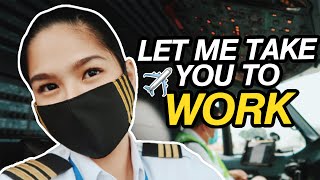 A DAY IN MY LIFE | COME TO WORK WITH AN AIRLINE PILOT IN A PANDEMIC