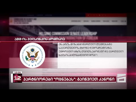 საერთაშორისო გამოხმაურებები \"ოცნების\" რუსულ კანონზე