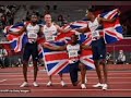 Team GB agony in the men&#39;s 4x 100m relay as british quartet just miss out on gold medal