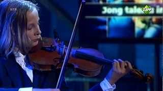 Tim de Vries & Simone Lamsma - Concert voor 2 violen - Finale Jong talent in muziek 26-12-12 HD