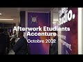 Before les afterworks ddis aux tudiants pour changer avec les stagiaires accenture