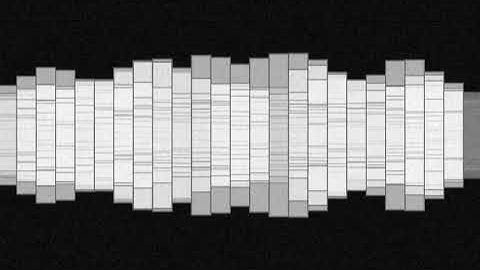music visualization:  p-adic numbers and partitions