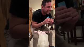 Playing A Kids Card Game With Friends | You Laugh You're Out