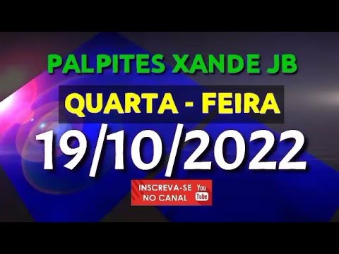 Palpite dia 19/10/2022 – JOGO DO BICHO TODAS AS LOTERIAS