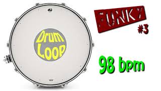 Funky Drum Loop #3 - 98 bpm