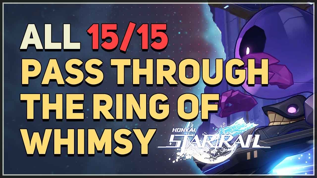 Pass through the Ring of Whimsy Honkai Star Rail - YouTube