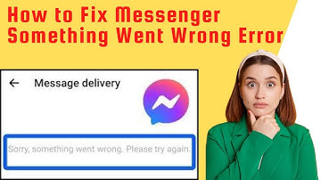 How to Fix Messenger Something Went Wrong Error | Muhammad Asif Khan 2.0