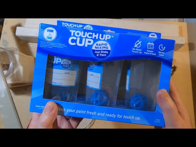 Touchup Cup 2-pack Rapid Mixing Shake N Paint Shark Tank Keeps paint fresh  for 1