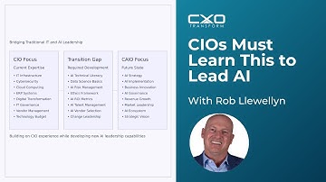 From CIO to CAIO – The Skills You Need to Lead AI in Your Enterprise