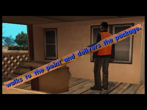 Walks To The Point And Delivers The Package Slightly Updated DYOM Random Mission Speedruns