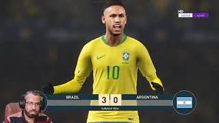الأرجنتين vs البرازيل وإبداع نيمار تعليق فهد العتيبي Argentina vs Brazil and Neymar's creativity