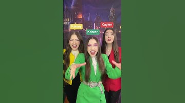 Thumbnail of Guess Who’s Singing Harry Potter in 99 Seconds! 😱🤔😏 K3 Sisters #shorts