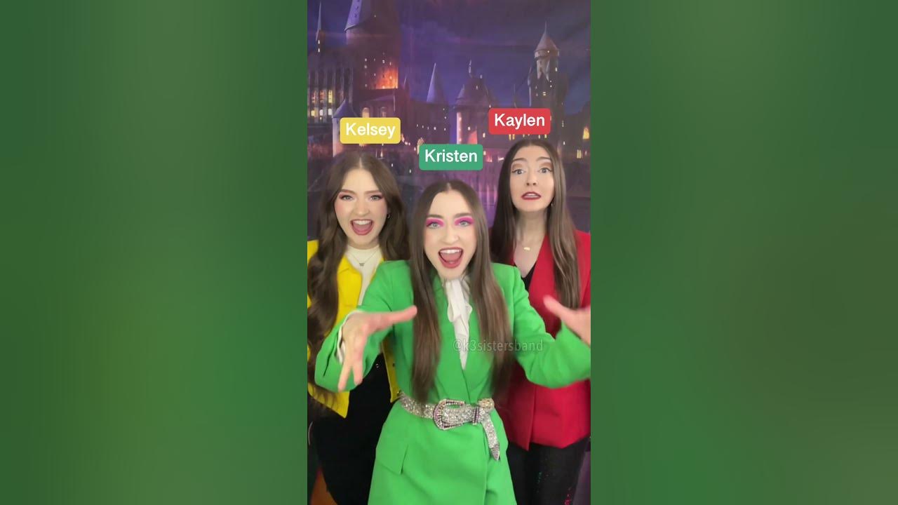 Guess Who’s Singing Harry Potter in 99 Seconds! 😱🤔😏 K3 Sisters #shorts