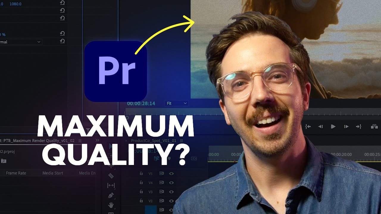 When to Use Maximum Render Quality in Premiere Pro | Push That Button ...