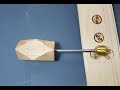 Making Stamp for wood from piece of brass, wood and steel bolt | DIY Custom stapm Making Stamp for wood from piece of brass, wood and steel bolt | DIY Custom stapm