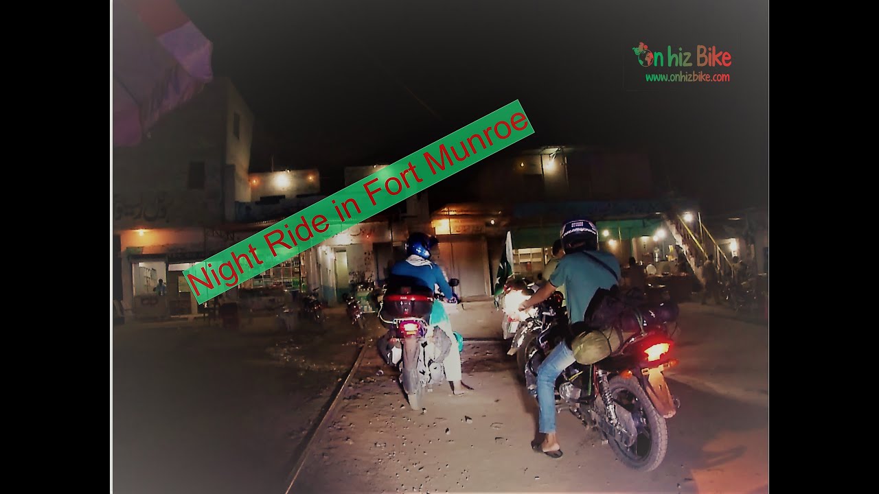 Night Ride  Fort Munroe 