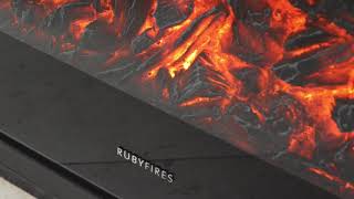 Electric fire Ruby Fires Top Flame 1560G & 1570G
