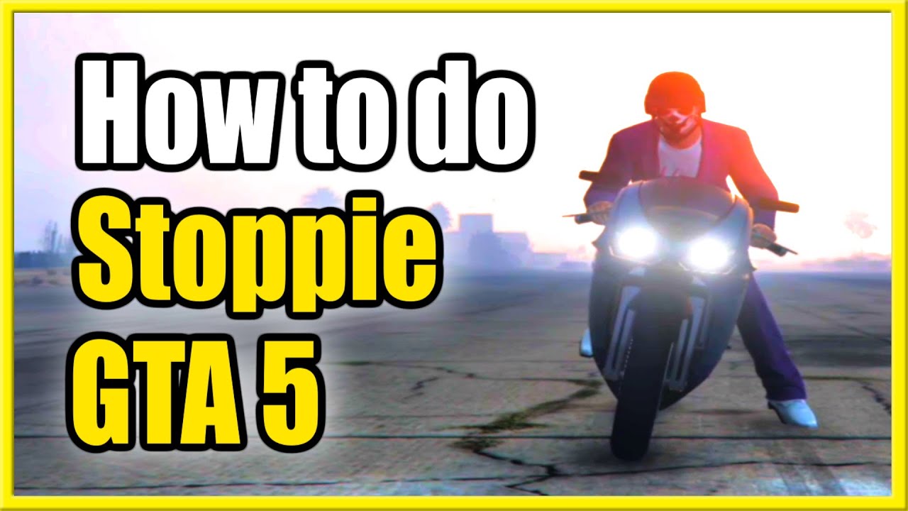 How To Do A STOPPIE In GTA 5 Online Complete Free Mode Event Easy Method YouTube