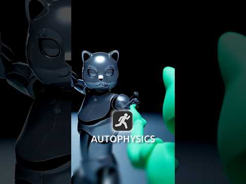 AutoPhysics in Cascadeur  #3dartist #3danimation #gamedev #cascadeur #indiedev