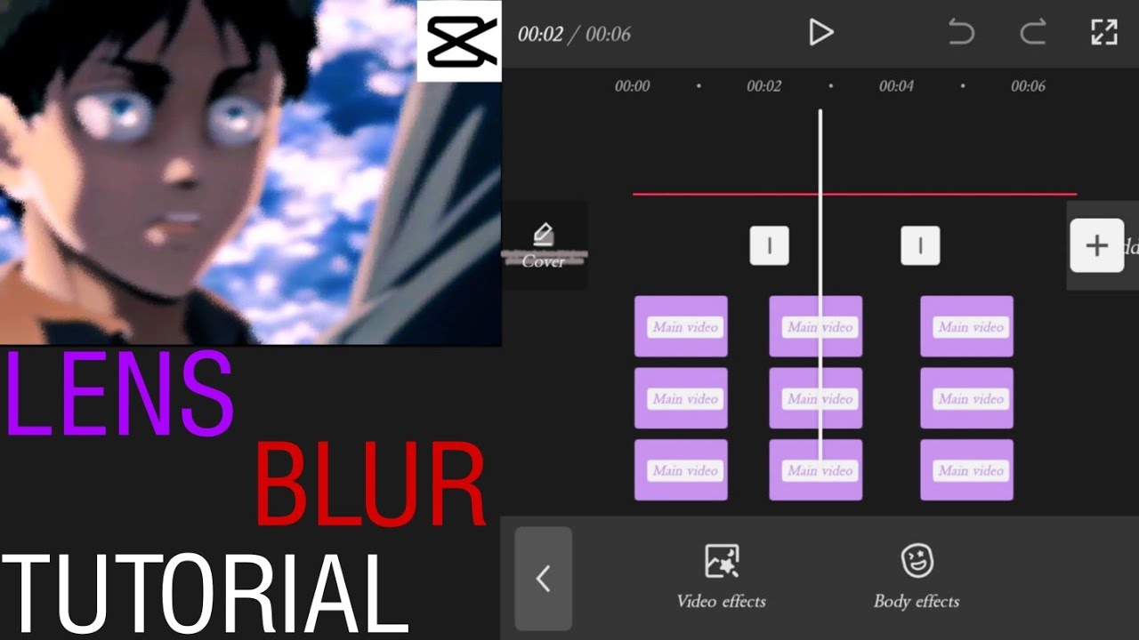 how to make smooth Lens blur on capcut like after effects - capcut ...