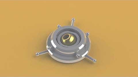 Solidworks tutorial: Swashplate designing in Solidworks