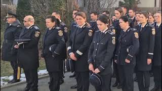 Download Lagu Doliu la IPJ Dolj. Ultim omagiu inspectorului-șef Marius-Daniel Mîrzacu MP3