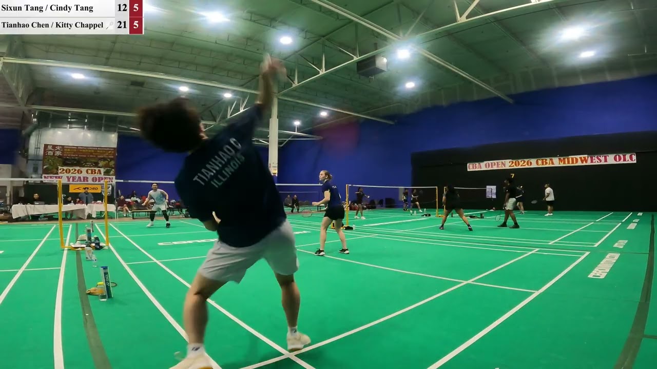 2026.02【XD】CBA New Year Open B SF: Sixun Tang/Cindy Tang VS Tianhao Chen/Kitty Chappel