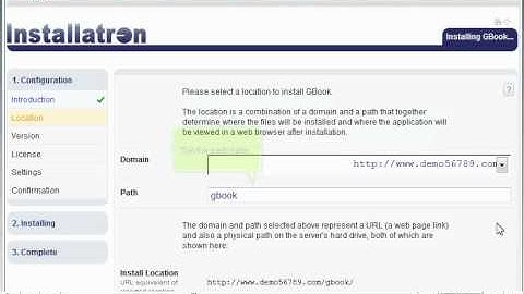 How to install GBook in Installatron - Installatron Tutorials