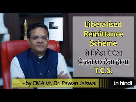 TCS on Liberalised Remittance Scheme (LRS)