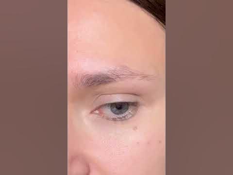 ВОЗДУШНЫЕ БРОВИ. КАК КРАСИТЬ БРОВИ КАРАНДАШОМ. - YouTube