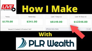 How I MAKE Over $12090 with PLR Wealth review master resell rights and  plr videos hidden plr bonus