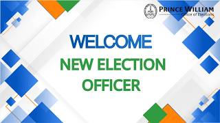 New Election Officer Training - April 21, 2026