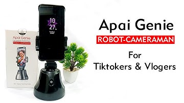 SMART PERSONAL ROBOT CAMERAMAN | APAI GENIE | GIMBAL FUNCTION | FOR VLOGERS AND TIK TOKER
