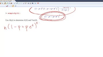 MA 381: Section 11.1: Moment Generating Functions, Part 3