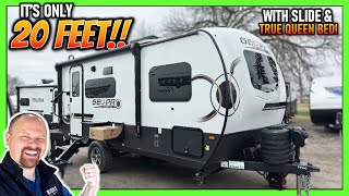 Only 20ft & 3,500lbs ➕ TRUE QUEEN BED! 2024 Rockwood Geo Pro 19FBS Travel Trailer by Josh the RV Nerd at Bish's RV 17,621 views 3 weeks ago 22 minutes