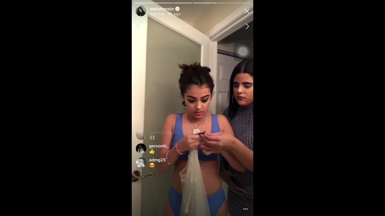 Malu trevejo nipple