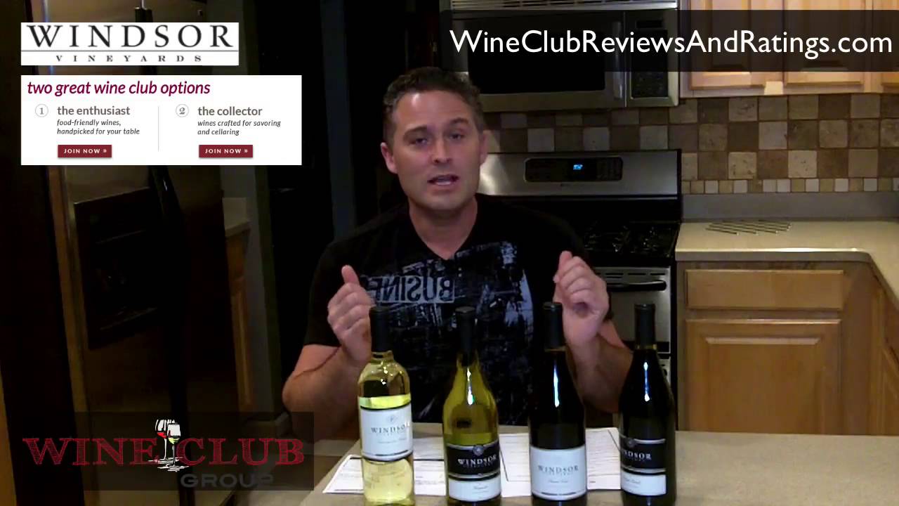 Windsor Vineyards Wine Club Video Review YouTube