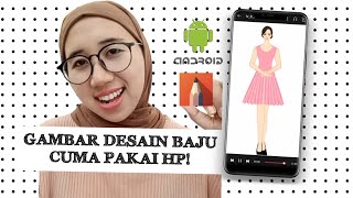 Tutorial Menggambar Desain Baju Pakai HP Android! screenshot 1