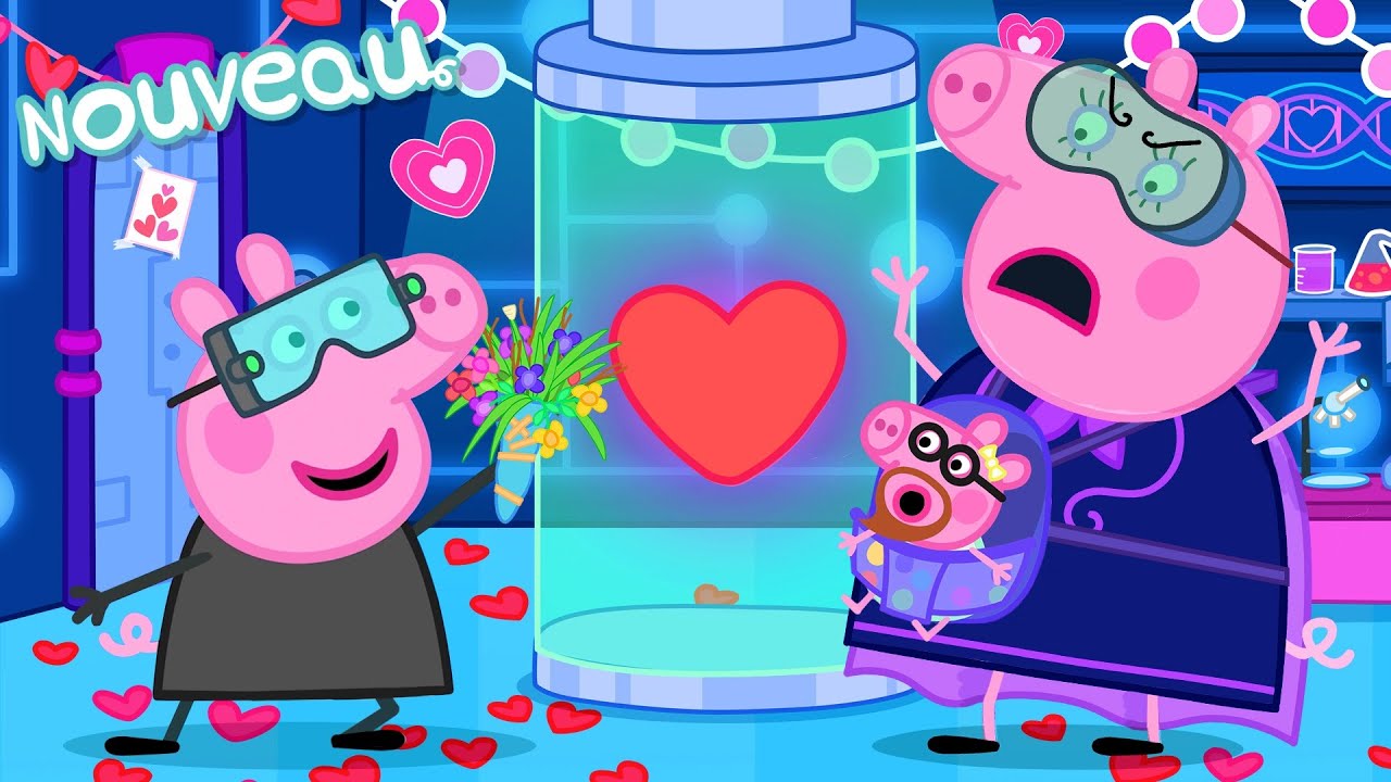 Les histoires de Peppa Pig 💖 Opération Saint-Valentin 🕵️‍♀️ Épisodes de Peppa Pig
