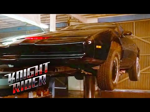 KITT Gets Trapped | Knight Rider
