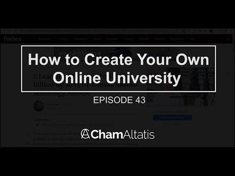 Video: How To Create A University In