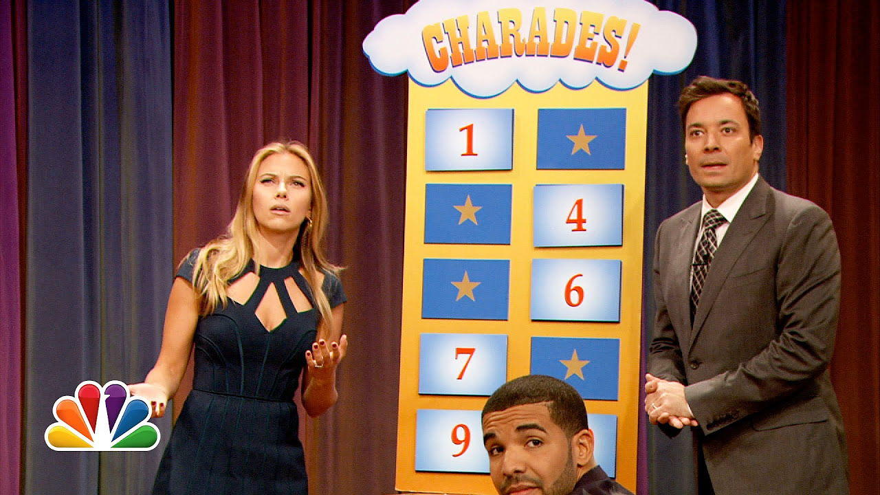 Charades with Scarlett Johansson and Drake (Late Night with Jimmy Fallon)