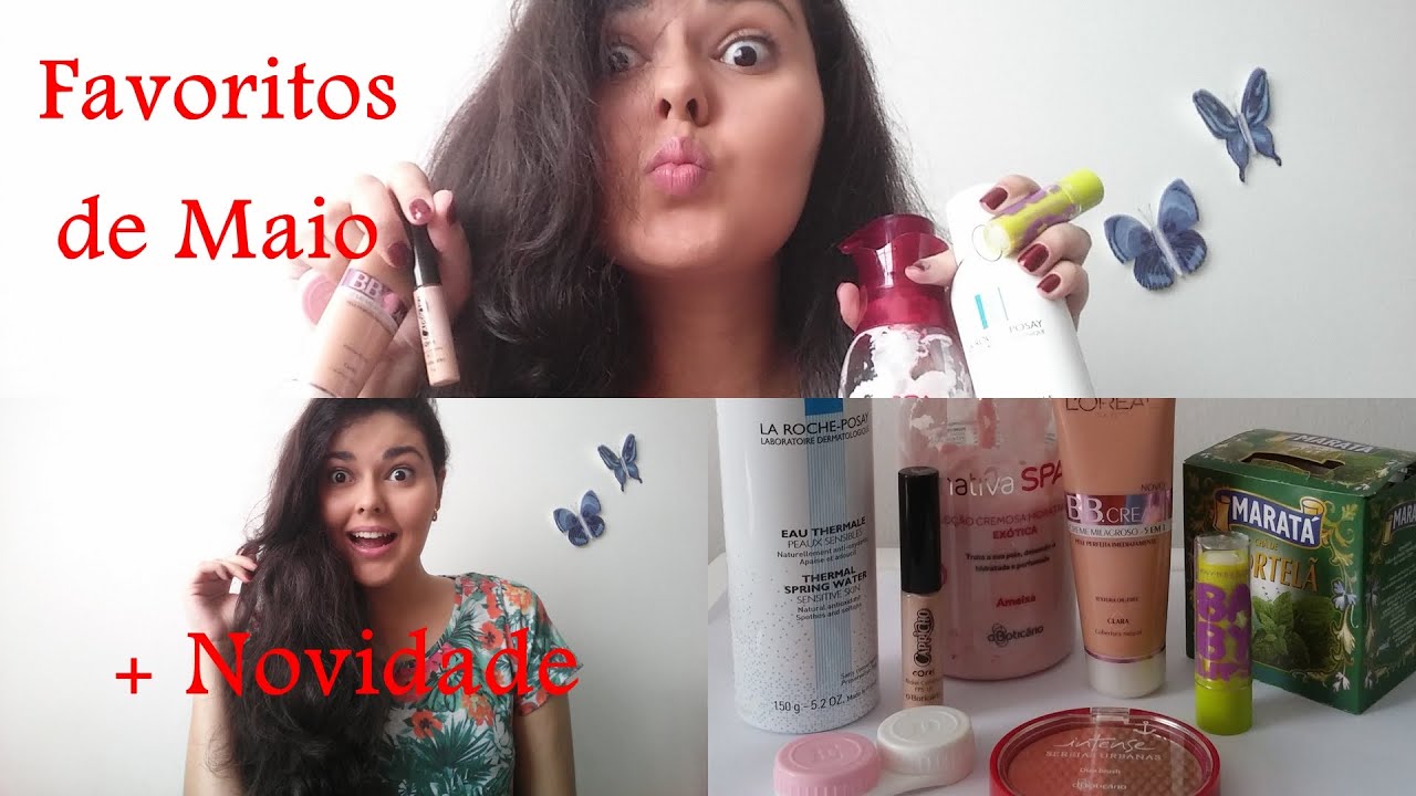 Favoritos do mês de maio de 2015 + Novidade - YouTube
