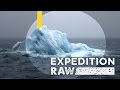 Close Call: Flipping Iceberg Nearly Crushes Explorers | Expedition Raw