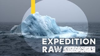 Close Call: Flipping Iceberg Nearly Crushes Explorers | Expedition Raw