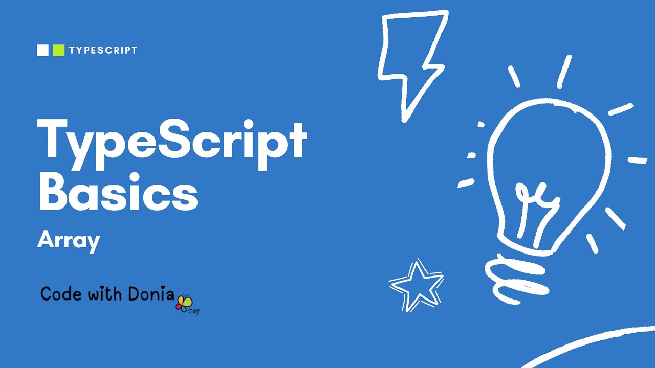 4.TypeScript Basics Array part 1 - YouTube