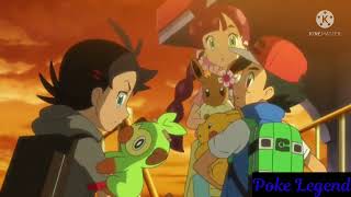 Serena didn't blush Seeing Ash\/\/ Episode 105 english subbed