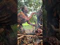 Dudu’s Grand Wild‑Meat Dinner#funny #village #foryoupage #cooking #foodlover #hadzabetribe