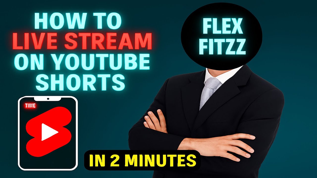How to Live Stream on Youtube Shorts (2025) In 2 Minutes | Vertical Live