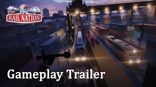 Gameplay Trailer - Rail Nation 2021 - Long EN
